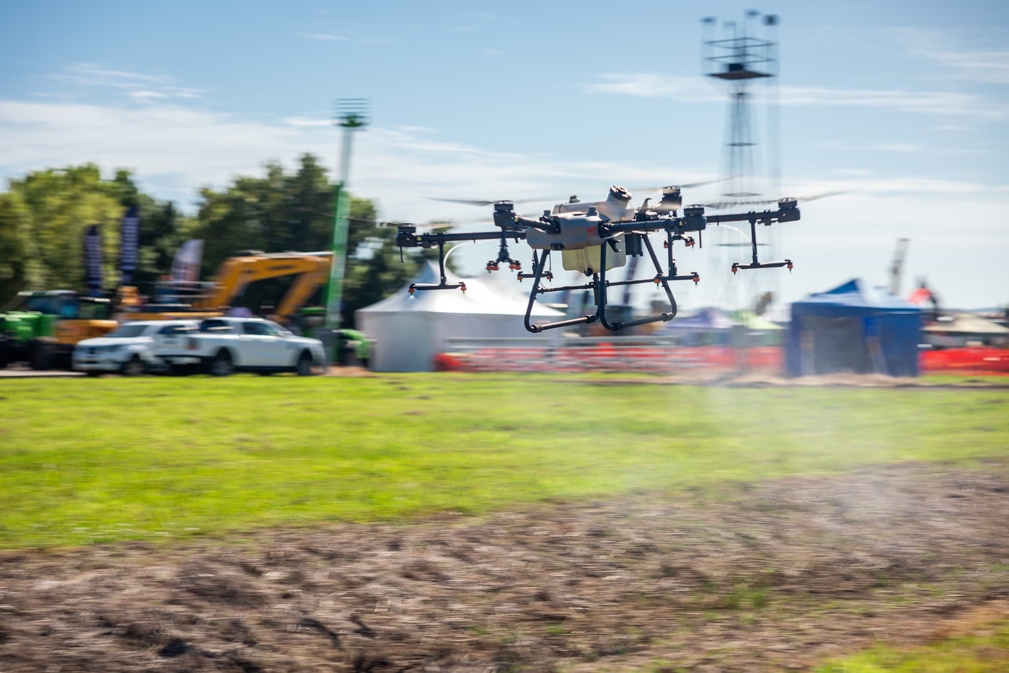 Drone Spraying with National Drones