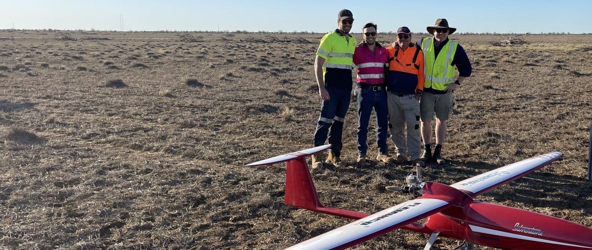 BVLOS drone survey covering 250 square kilometres in Queensland