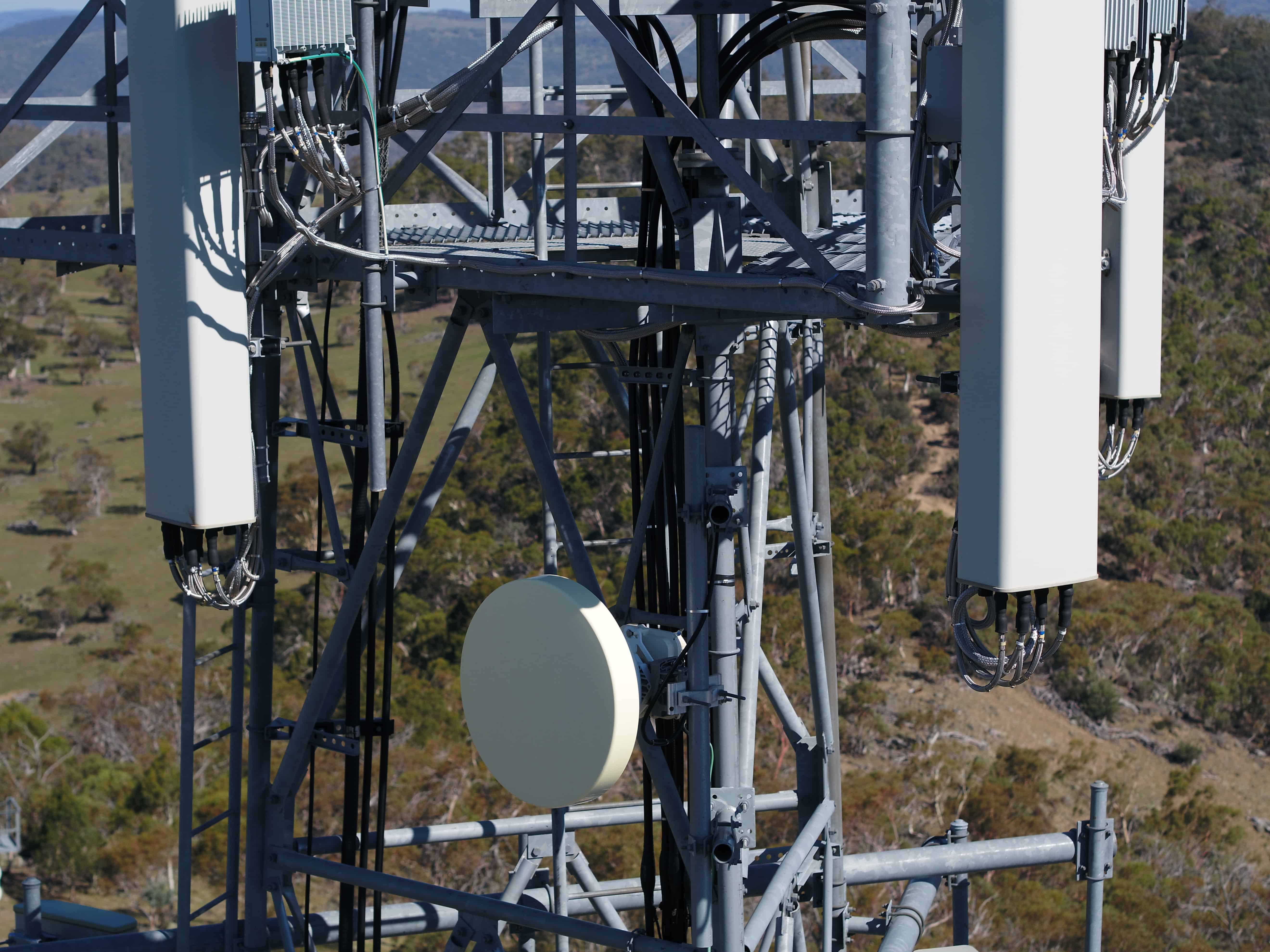 Tower hardware from the Broadcast Australia inspection project